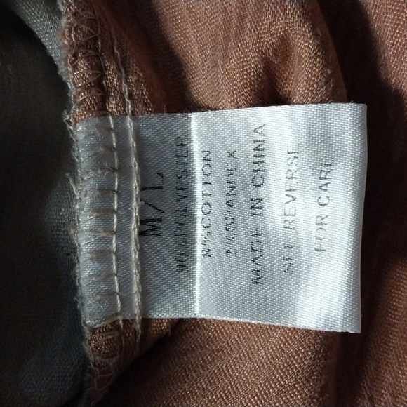 WISHLIST CORDUROY COLOR BLOCK BUTTON DOWN- M/L - Picture 9 of 9